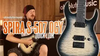 Quick Look - SPIRA S-507 QGY E 7-String Sound Sample