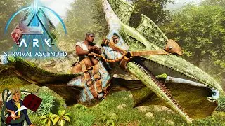 TAME DE PTÉRANODON ET NOUVELLE BASE ! (ARK: Survival Ascended #2)