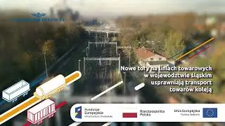 #Śląskie Nowe tory na liniach towarowych usprawniają transport towarów koleją