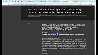 How To Create Blogger Sitemap | SEO Optimized Sitemap Guide 2025