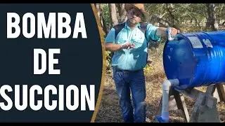 BOMBA DE SUCCION(TANPA INDONESIA) PASO A PASO PRUEBA FINAL EN CAMPO. SIRVE O NO VEAMOS?