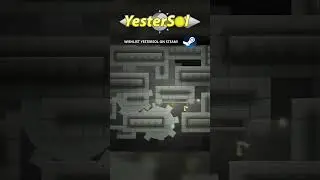 A maze in my game :D | Solo-Developed Metroidvania YesterSol