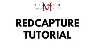 RedCapture Tutorial