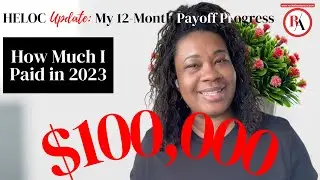 MORTGAGE FREE, NOW WHAT? | HOW MUCH I PAID TO HELOC IN 2023 | MORTGAGE PAYOFF UPDATE