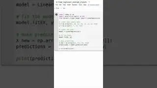 Linear Regression Example in Python