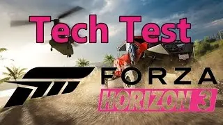 Forza Horizon 3 - Tech Test #1 - deutsch