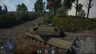 Warthunder Vickers Mk 7 Nuke run
