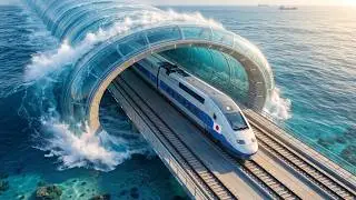 How Japan Built an Underwater Bullet Train Tunnel Beneath the Ocean (Full Process)