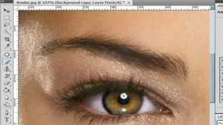 Darkening Edges Of Eyes Blending Photoshop CS4 Lesson 5