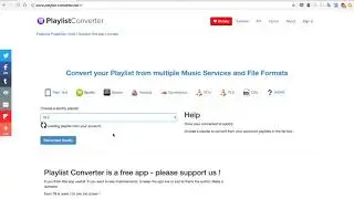 Playlist Converter short demo