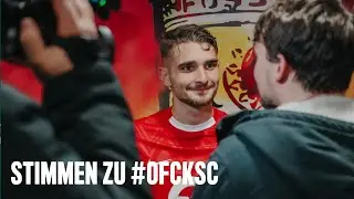Stimmen zum Spiel Kickers Offenbach vs. Karlsruher SC