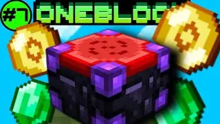Lp ONEBLOCK #7 • ОСМАТИЧЕСКИЙ СТОЛ! •  выживание на сервере в майнкрафт • McSkill