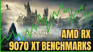 Hogwarts Legacy – RX 9070 XT + Ryzen 5600X Benchmark Test!  FPS & Performance Review