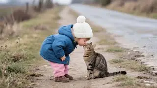 When Adorable Baby and Cat Moments Melt Your Heart!