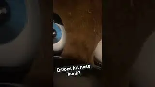 Does Freddy’s nose honk?