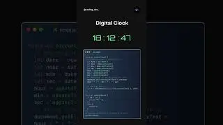 Digital Clock using JavaScript ⏰