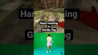 Hand tracking in Gorilla Tag! 