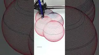 Pen plotter art drawing | Metaball 1 with iDraw H Pen Plotter by UUNA TEK® 