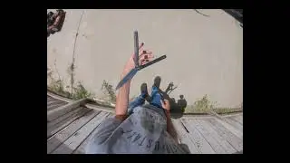 live blade balisong flipping