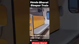 Vande Bharat sleeper coach #vandebharatexpress #gk #shorts #reels