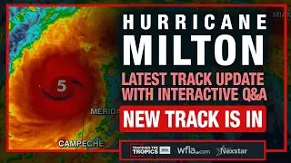 TRACKING HURRICANE MILTON: Latest Track, Live Q&A on Florida Impacts | Tracking the Tropics