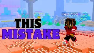 A mistake almost cost us this bedwars game