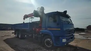 КАМАЗ 65117 с Манипулятором