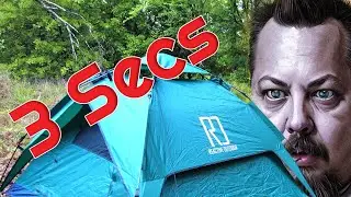 Rainy Adventure Tested! Reactive Outdoor 3Secs Tent Review