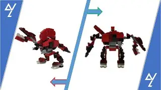 Lego Transformer Spiny (Dinobot)
