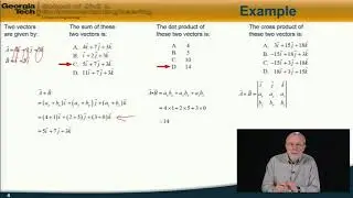 Vectors  Examples   Georgia Institute of Technology   Coursera