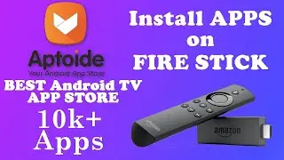 Aptoide App on FireStick || Latest || HINDI || 2020 ||