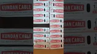 Electrical cable 1&1.5 sq mm