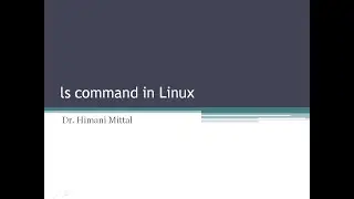 LS Command in linux