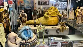 Vintage Star Wars Figure Collection: Jabba The Hutt Play Set with Max Rebo Band