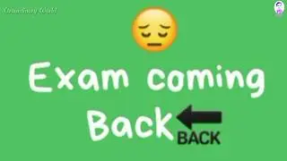 Exam Time WhatsApp Status || No Mobile || No Friend || Only Padhai ||