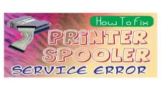 How to Fix print spooler services not running error from windows 7