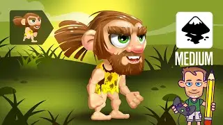 Inkscape Tutorial - Game Art & Character Design - Refine an Game Character Concept [part 2]