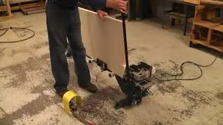 Norfield Ball Catch Door Prep Machine