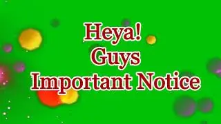 Important Notice!