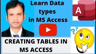 MS Access | Learn MS Access Data Types