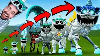 J’ÉVOLUE EN CRAFTYCORN GODZILLA POPPY PLAYTIME CHAPITRE 3 !! SMILING CRITTERS !