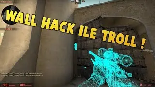 WALLHACK İLE TROLLEDİM ! | CS:GO 1V1 w/Görkem