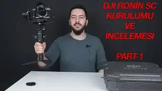 İLK KEZ GİMBAL KULLANANLAR İZLESİN ( DJI Ronin SC Gimbalın Kurulumunu Yapıyorum - Fujifilm X-T4) #1
