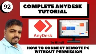 anydesk tutorial in hindi | best anydesk tutorial for beginners 2021