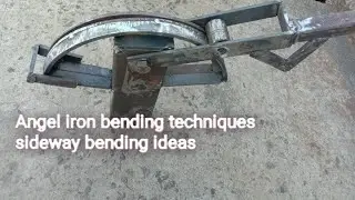 One More Incredibles And Uniques Tools For Beginners, how to bend angle iron/sideway bending Tools