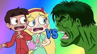 Hulk vs Star and the force of evil