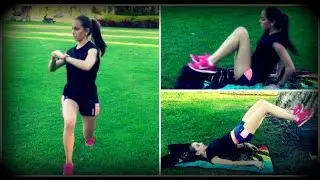 Rutina de ejercicios al aire libre - Entrenamiento - Gym - Fitness (Rutina 1)