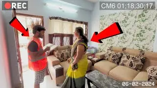 See what she was doing with sweeper | Awareness Video | Invisible Eye