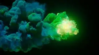 New fumefx smoke coloured effect || green screen for kinemaster HD VIDEO