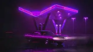 Neon Waste Station